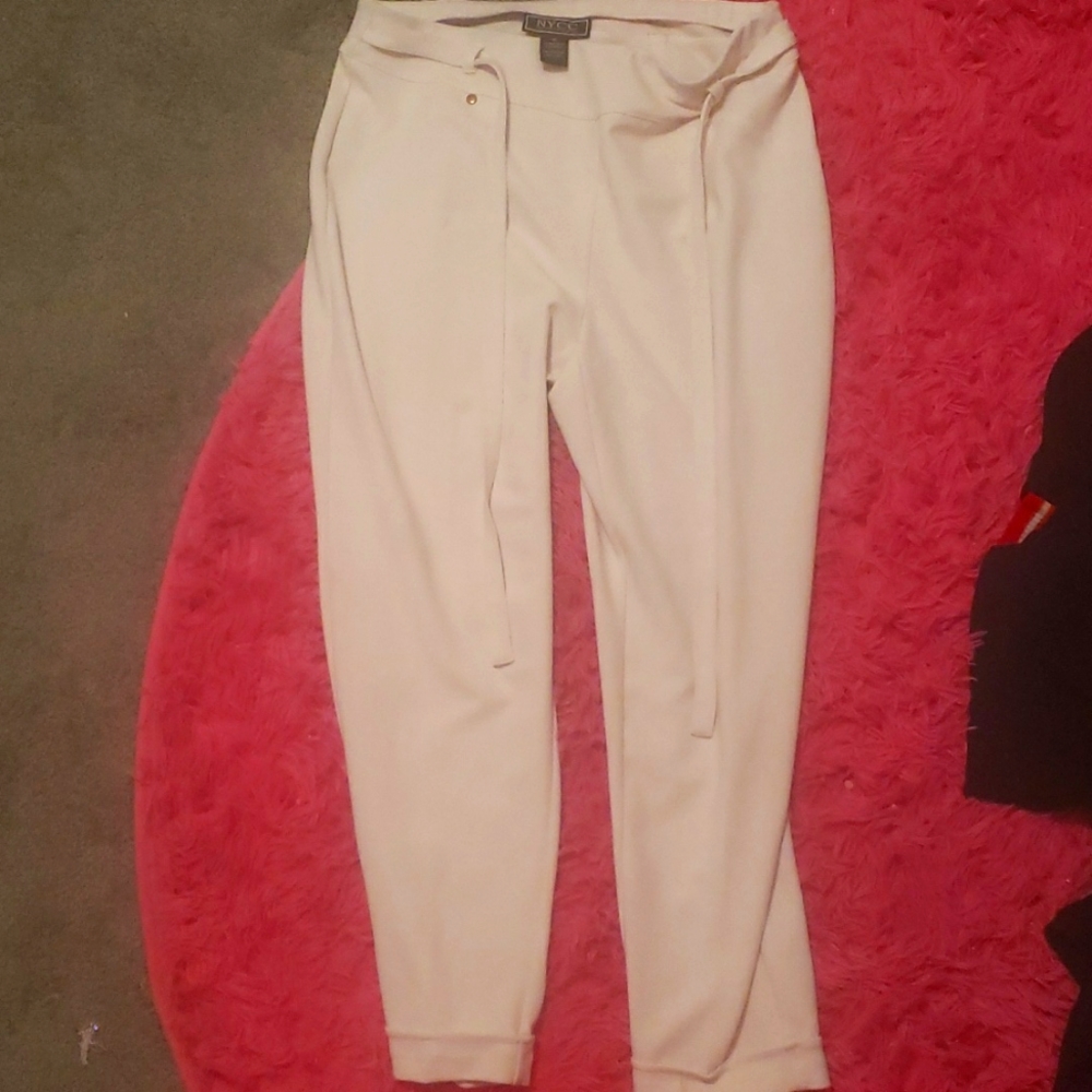 White NYC clothing co pants